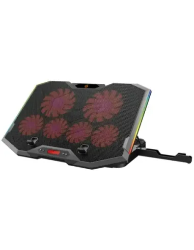 Soporte - base de refrigeracion conceptronic thyia01b para portatiles hasta 17 pulgadas 6 ventiladores