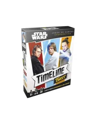 Juego de mesa timeline twist star wars edad recomendada 7 años