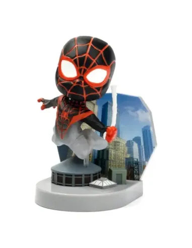 Figura mini diorama superama the loyal subjects spider man (mini morales) con efecto camuflaje