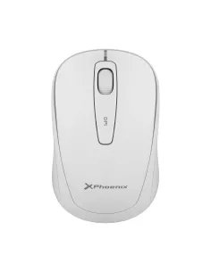 Compra Phoenix m250 ratón inalámbrico 2.4 ghz receptor usb hasta 1600 dpi compatible con pc mac portátil color blanco en Doezos