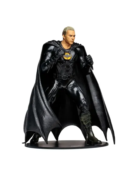 Megafigura mcfarlane toys dc multiverse the flash -  batman michael keaton sin mascara