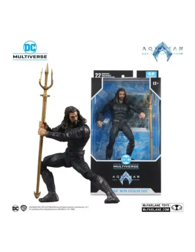 Figura mcfarlane toys dc aquaman 2 movie 7in -  aquaman con traje