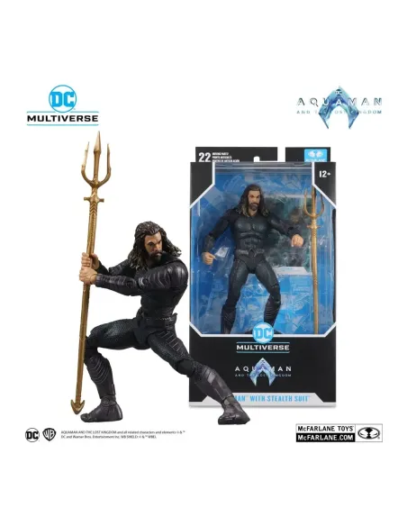 Figura mcfarlane toys dc aquaman 2 movie 7in -  aquaman con traje