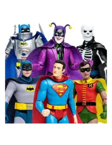 Figura mcfarlane dc retro batman 66 wave 88 1 unidad aleatoria