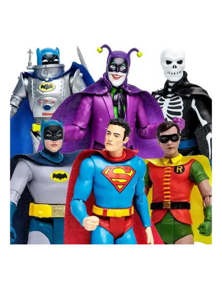 Figura mcfarlane dc retro batman 66 wave 88 1 unidad aleatoria