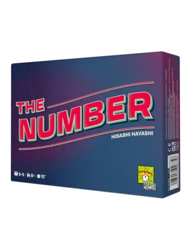 Juego de mesa the number edad recomendada 8 años