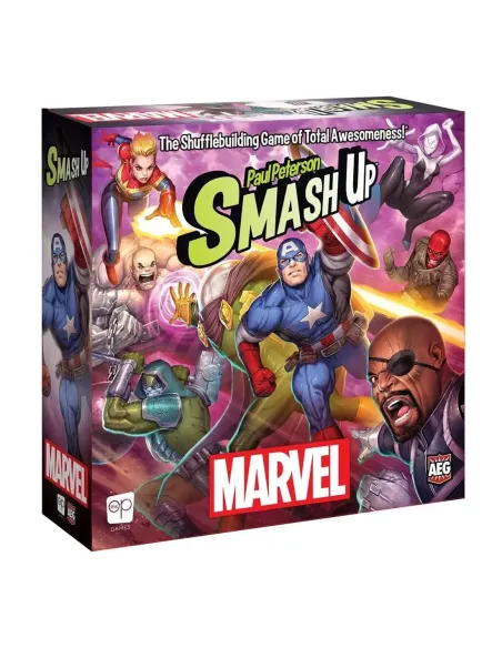 Juego de mesa smash up marvel ingles