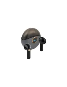 Auriculares tooq tqbwh - 0060g inalambrico gris