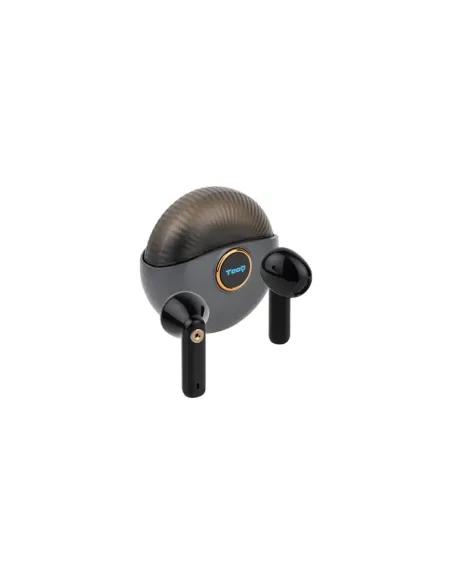 Auriculares tooq tqbwh - 0060g inalambrico gris
