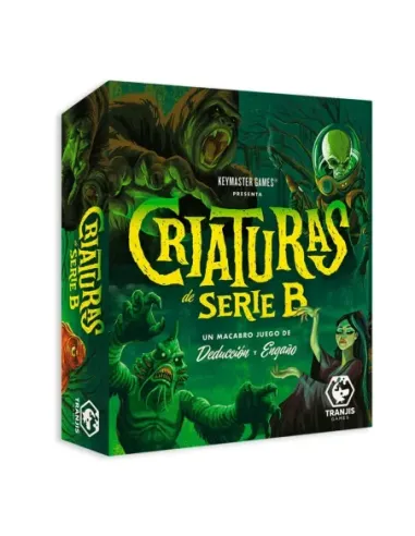 Juego de mesa criaturas de serie b
