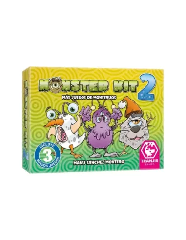 Juego de mesa monster kit 2 edad recomendada 3 años