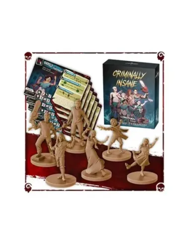 Juego de mesa lobotomy 2 criminally insane ward edad recomendada 14 años idioma ingles