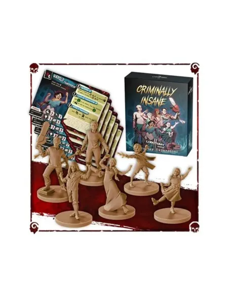 Juego de mesa lobotomy 2 criminally insane ward edad recomendada 14 años idioma ingles