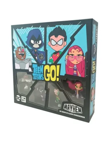 Juego de mesa teen titans go! mayhem pegi 10