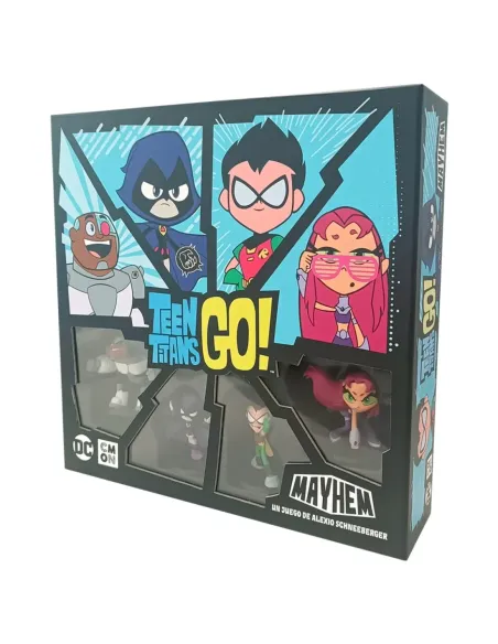 Juego de mesa teen titans go! mayhem pegi 10
