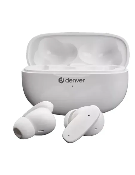 Auricular bluetooth denver twe - 49enc - blanco
