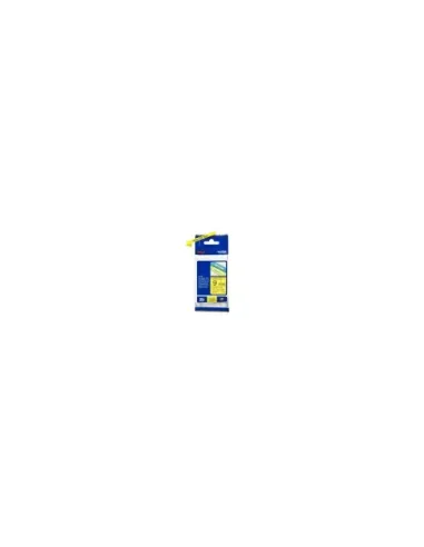 Cinta laminada brother tze621 9mm x 8m negro sobre fondo amarillo