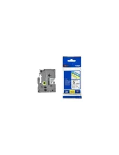 Cinta Laminada Original Rotuladora Brother TZe-221/ Blanca