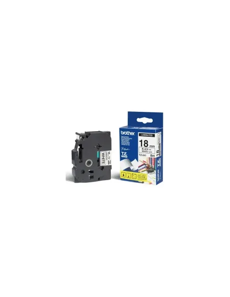 Cinta laminada brother tze241 12mm x 8m