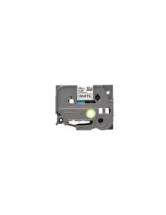 Cinta Laminada Original Rotuladora Brother TZe-251/Blanca