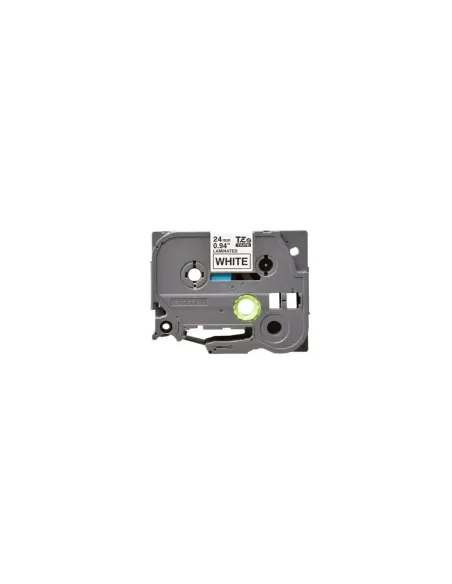 Cinta Laminada Original Rotuladora Brother TZe-251/Blanca