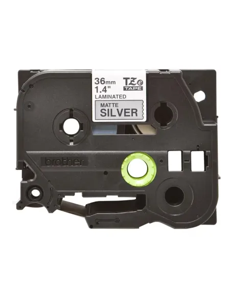 Cinta laminada brother tzem961 36mm x 8m