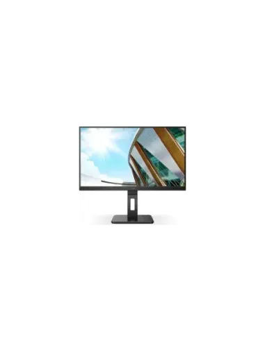 Monitor Profesional AOC U27P2CA 27"/ 4K/ Multimedia/ Regulable en altura/ Negro