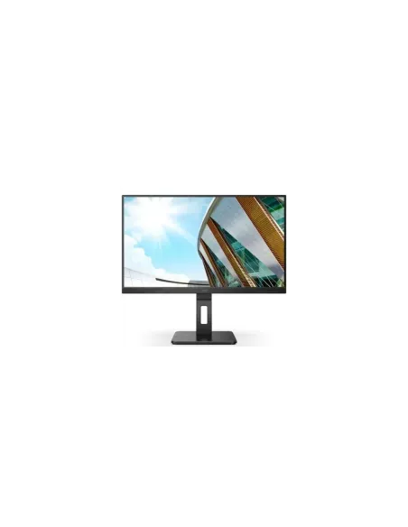 Monitor Profesional AOC U27P2CA 27"/ 4K/ Multimedia/ Regulable en altura/ Negro