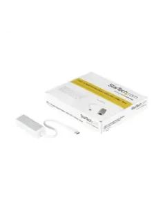 Adaptador usb tipo c a rj45 startech macho - hembra plata
