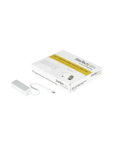 Adaptador usb tipo c a rj45 startech macho - hembra plata