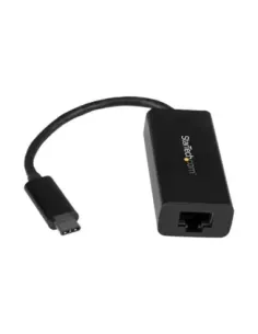 Adaptador usb tipo c a rj45 startech macho - hembra -  negro