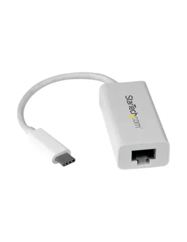 Adaptador usb tipo c a rj45 startech macho - hembra blanco
