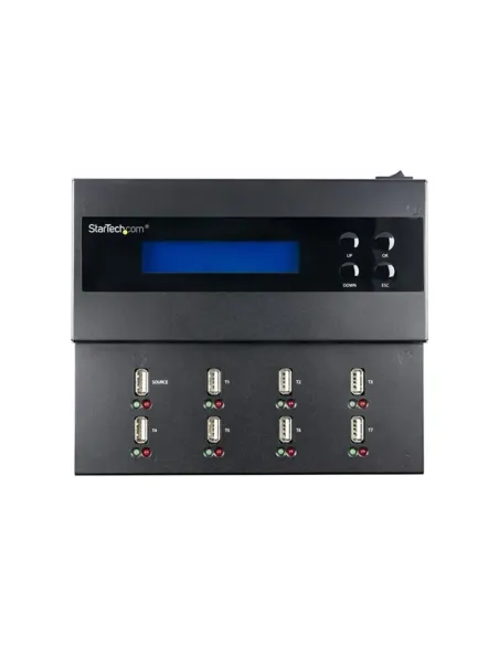 Duplicador clonador de memoria usb startech 8x usb 2.0