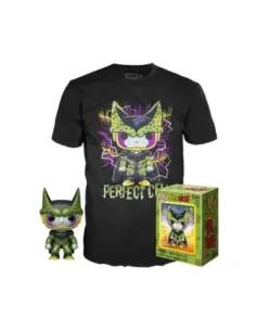 Funko pop dragon ball z celula perfecto + camiseta talla aleatoria ut - 56669