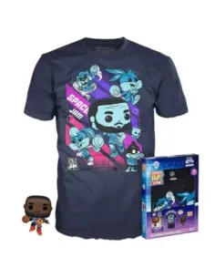 Pop & tee space jam looney tunes funko lebron james + camiseta pack 10 unidades todas las tallas