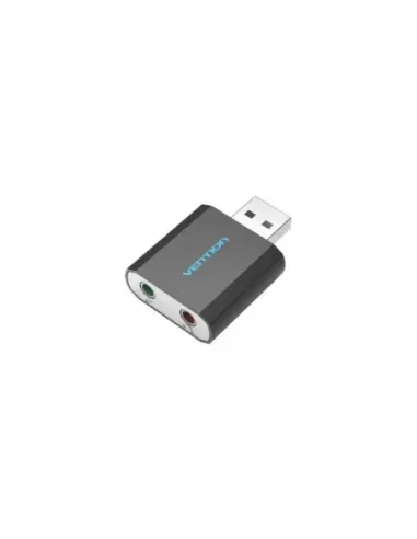 Tarjeta de Sonido Vention VAB-S17-B/ 2.1/ Negro
