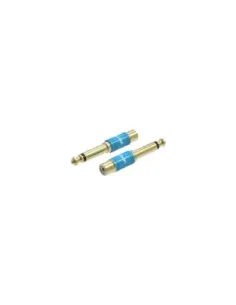 Adaptador Jack Vention VDD-C03/ RCA Hembra - Jack 6.5 Macho/ Azul