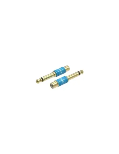 Adaptador Jack Vention VDD-C03/ RCA Hembra - Jack 6.5 Macho/ Azul