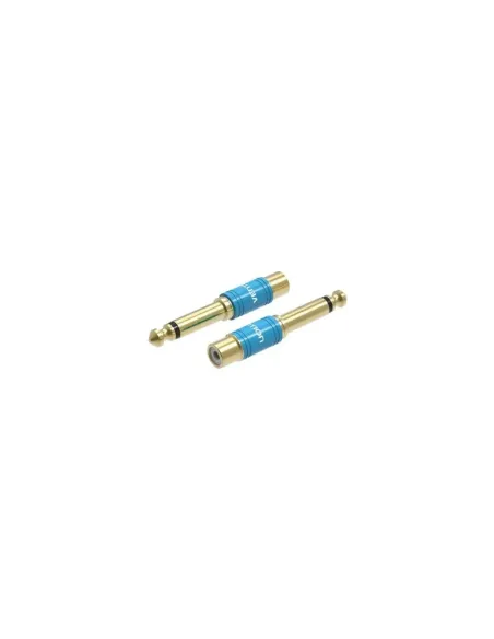 Adaptador Jack Vention VDD-C03/ RCA Hembra - Jack 6.5 Macho/ Azul