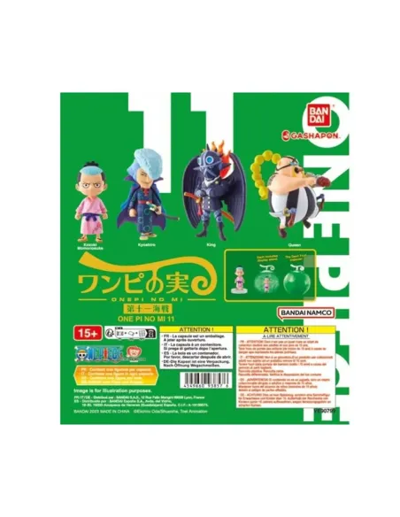 Set gashapon figuras bandai lote 20 articulos one piece no mi 11