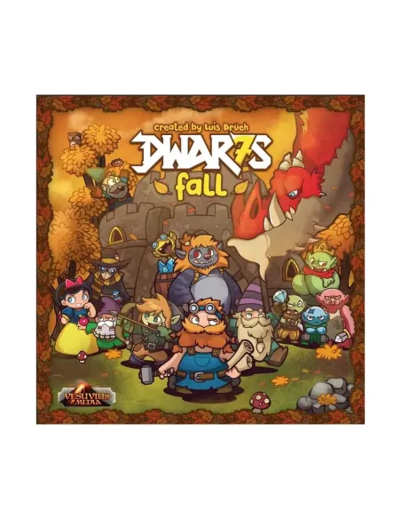 Juego de mesa dwar7s otoño edad recomendada 13 años idioma ingles