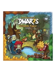 Juego de mesa dwar7s bosque legendario expansion edad recomendada 13 años idioma ingles