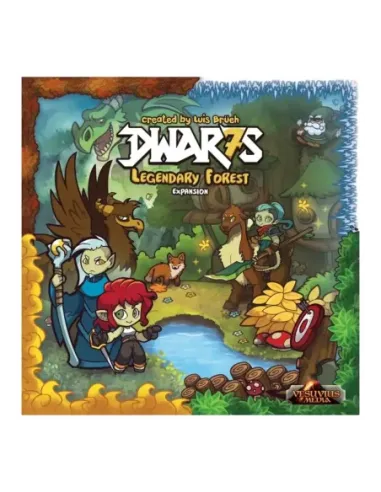 Juego de mesa dwar7s bosque legendario expansion edad recomendada 13 años idioma ingles