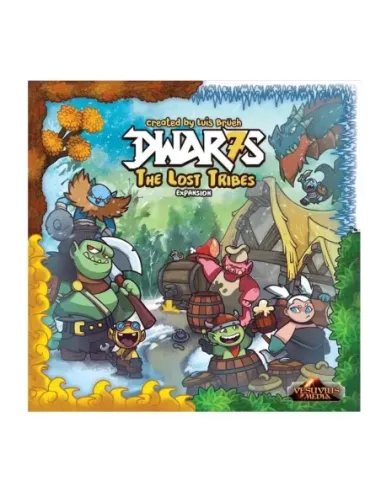 Juego de mesa dwar7s tribus perdidas expansion edad recomendada 13 años idioma ingles