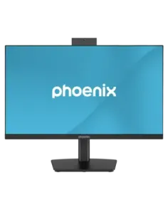 Monitor phoenix visión 24 pro 23.8 pulgadas full hd panel ips webcam integrada abatible hdmi + dp altavoces integrados