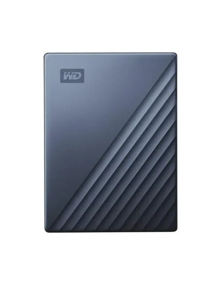 Disco duro externo hdd wd western digital 5tb my passport ultra usb tipo c azul