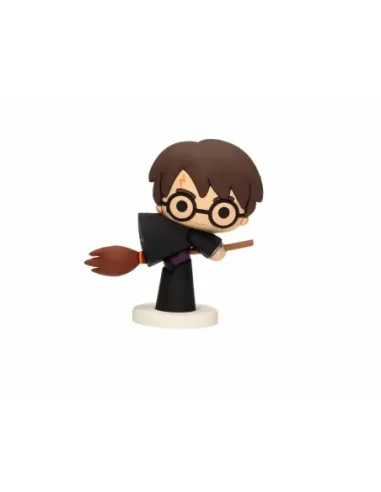 Figura sd toys harry potter mini harry potter volando con nimbus y con capa negra