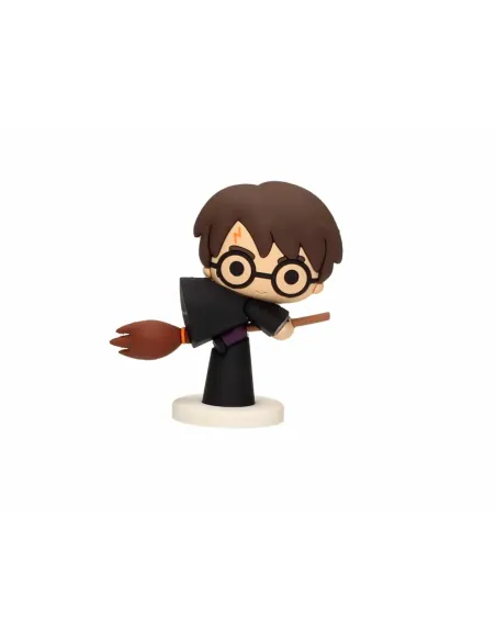 Figura sd toys harry potter mini harry potter volando con nimbus y con capa negra