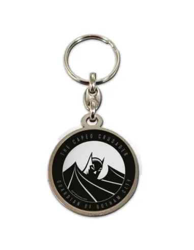 Llavero redondo metal sd toys the caped crusader batman universo dc