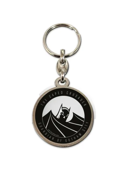 Llavero redondo metal sd toys the caped crusader batman universo dc